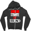 ny state of mind Zipper Hoodie