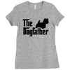 the dogfather west highland Ladies Fitted T-Shirt