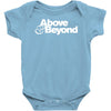 above &amp; beyond logo Baby Onesie