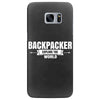 Backpacker Explore The World Samsung Galaxy S7 Edge