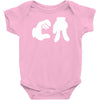 ca cartoon hands Baby Onesie