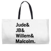 Jude JB Willem Malcolm Weekender Totes