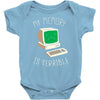 my memory is terrible Baby Onesie
