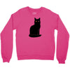 black cat Crewneck Sweatshirt