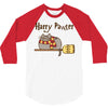 Pusheen the Cat Harry Potter 3/4 Sleeve Shirt