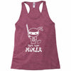 part time ninja Racerback Tank