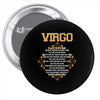 cool virgo Pin-back button