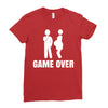 game over Ladies Fitted T-Shirt