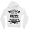 Super Cool Stepdad Of A Freaking Awesome Granddaughter Zipper Hoodie