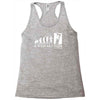 climbing ape to evolution climb indoor outdoor Racerback Tank