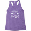 without me, it's just aweso Racerback Tank