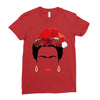 frida kahlo christmas Ladies Fitted T-Shirt