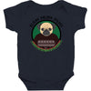 bah hum pug Baby Bodysuit