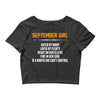 September Girl Hated By Many Crop Top