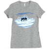 no bowling!!! Ladies Fitted T-Shirt