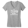 world class master baiter Women's V-Neck T-Shirt