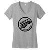 bass guitar Women's V-Neck T-Shirt