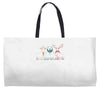 goatee beard mustache Weekender Totes