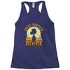 great pumpkin believer Racerback Tank
