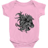 lion zentangle Baby Onesie