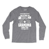 Awesome Grandma Looks Like Long Sleeve Shirts