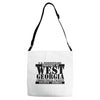property of west georgia correctional facility Adjustable Strap Totes