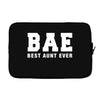 BAE Best Aunt Ever Laptop sleeve
