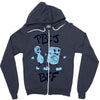 peanut butter and jelly   bff Zipper Hoodie
