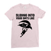 sliding into your dm's like Ladies Fitted T-Shirt