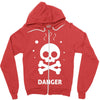 danger 2 Zipper Hoodie