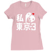 i love tokyo 3 Ladies Fitted T-Shirt