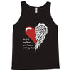 half of my heart is in heaven with my angel Tank Top