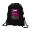 quens are born in may Drawstring Bags