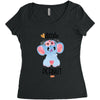 Little Peanut Women's Triblend Scoop T-shirt