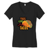 this girl likes tacos Women's V-Neck T-Shirt