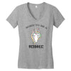 Born To Be A Unicorn! Women's V-Neck T-Shirt