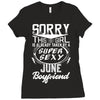 This Girl Is Taken By A Super Sexy June Boyfriend Ladies Fitted T-Shirt