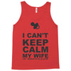 i can't keep calm my wife is pregnant Tank Top