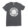 certified boxer lover Ladies Fitted T-Shirt