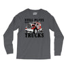 still plays with trucks family matching Long Sleeve Shirts