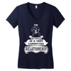 I Am Boxer Actually In A Very Commited Relationship Women's V-Neck T-Shirt