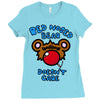 red nosed bear Ladies Fitted T-Shirt