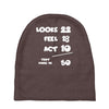looks feel act 50 Baby Beanies