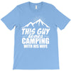 Camper Couple Man White T-Shirt