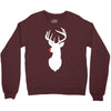 deer skull christmas Crewneck Sweatshirt