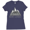 Nerd Mount Cleverest Ladies Fitted T-Shirt
