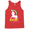 gay pride f#ck younicorn funny rude unicorn Tank Top