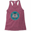 wolf nice Racerback Tank