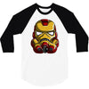 iron man stormtrooper mashup 1 3/4 Sleeve Shirt