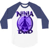 ninja dad 3/4 Sleeve Shirt